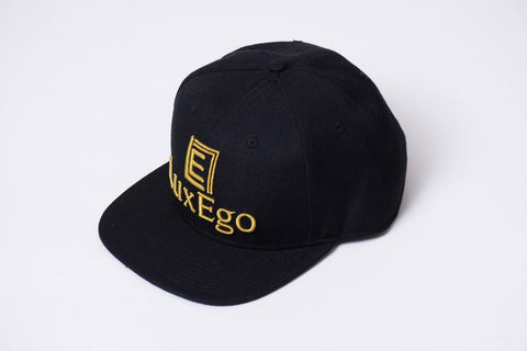Black Design with Gold LuxEgo Embroidery